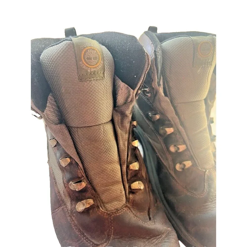 Timberland Mens Chocorua Mid Waterproof Hiker Trail Gore-Tex Men's 12 BrownGreen